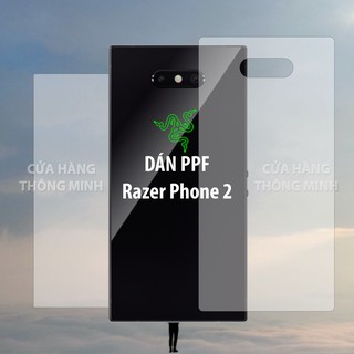 Tấm dán Razer Phone 2 dán PPF mặt trước, dán mặt sau, dán màn hình, dán mặt lưng Tràn mép chuẩn