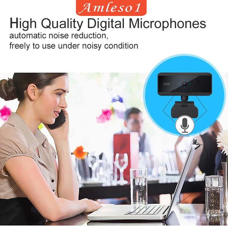 Webcam Usb Kèm Micro Cho Máy Tính Pc Laptop Amleso1 | BigBuy360 - bigbuy360.vn
