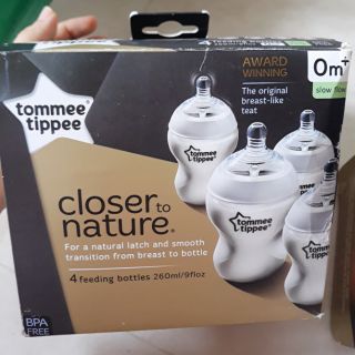 Set 4 bình sữa Tommee Tippee