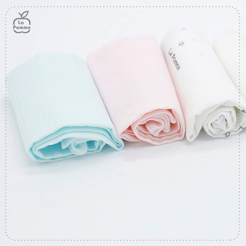Dallm khăn sữa sợi tre cho bé hàng mẫu
