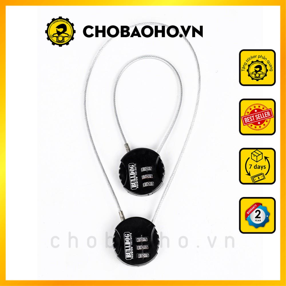 Khoá Số Bulldog Khóa Nón Bảo Hiểm Chống Trộm - Chợ Bảo Hộ Phụ Kiện Phượt