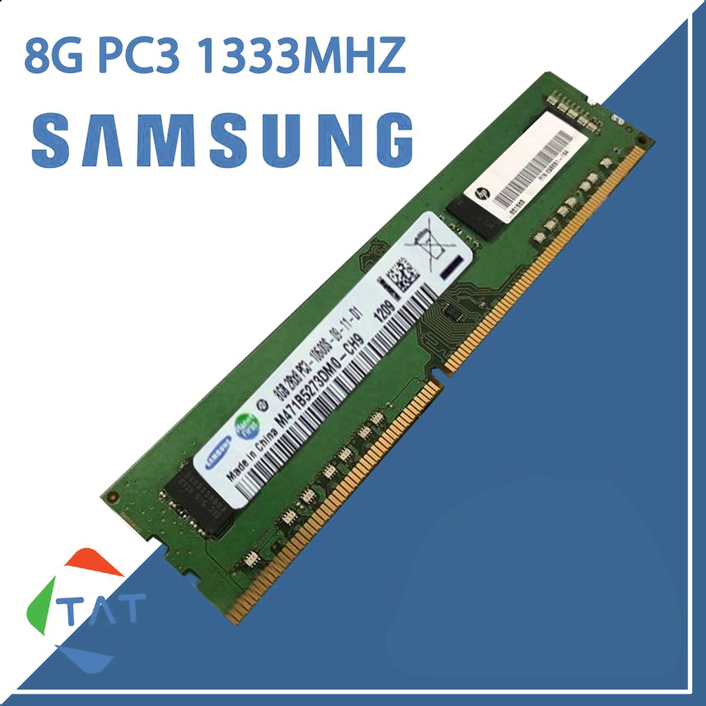 RAM DDR3 8GB KINGSTON SAMSUNG HYNIX Bus 1333MHz 1.5V Dùng Cho Máy bàn, Desktop, PC (Mới Bảo Hành 36 tháng 1 đổi 1)