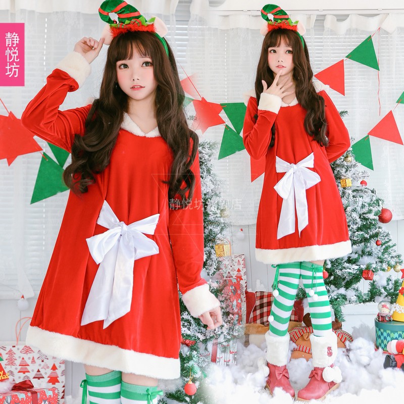 Trang Phục Hóa Trang Ông Già Noel Cho Nữ