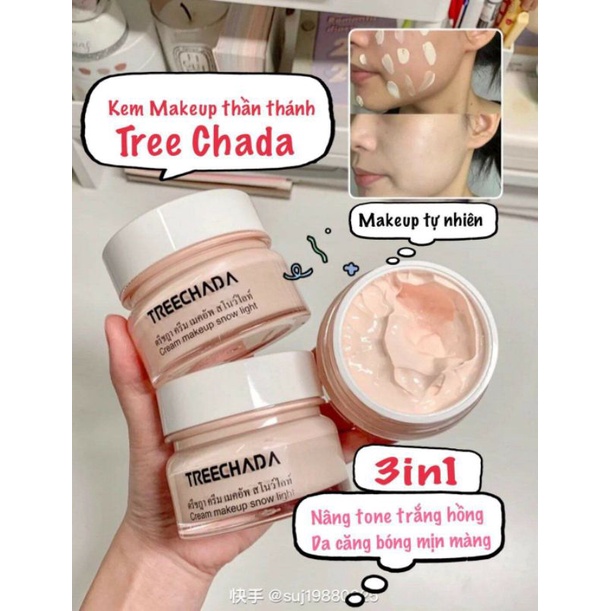 Kem Trang Điểm Tree Chada Thái Lan 50g