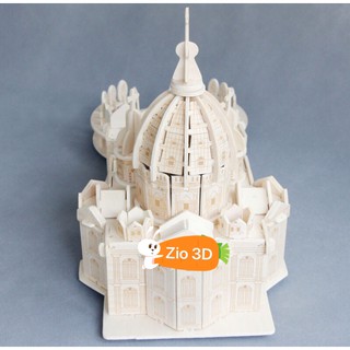 Mô hình lắp ráp gỗ 3D Thánh đường Thánh Phedro