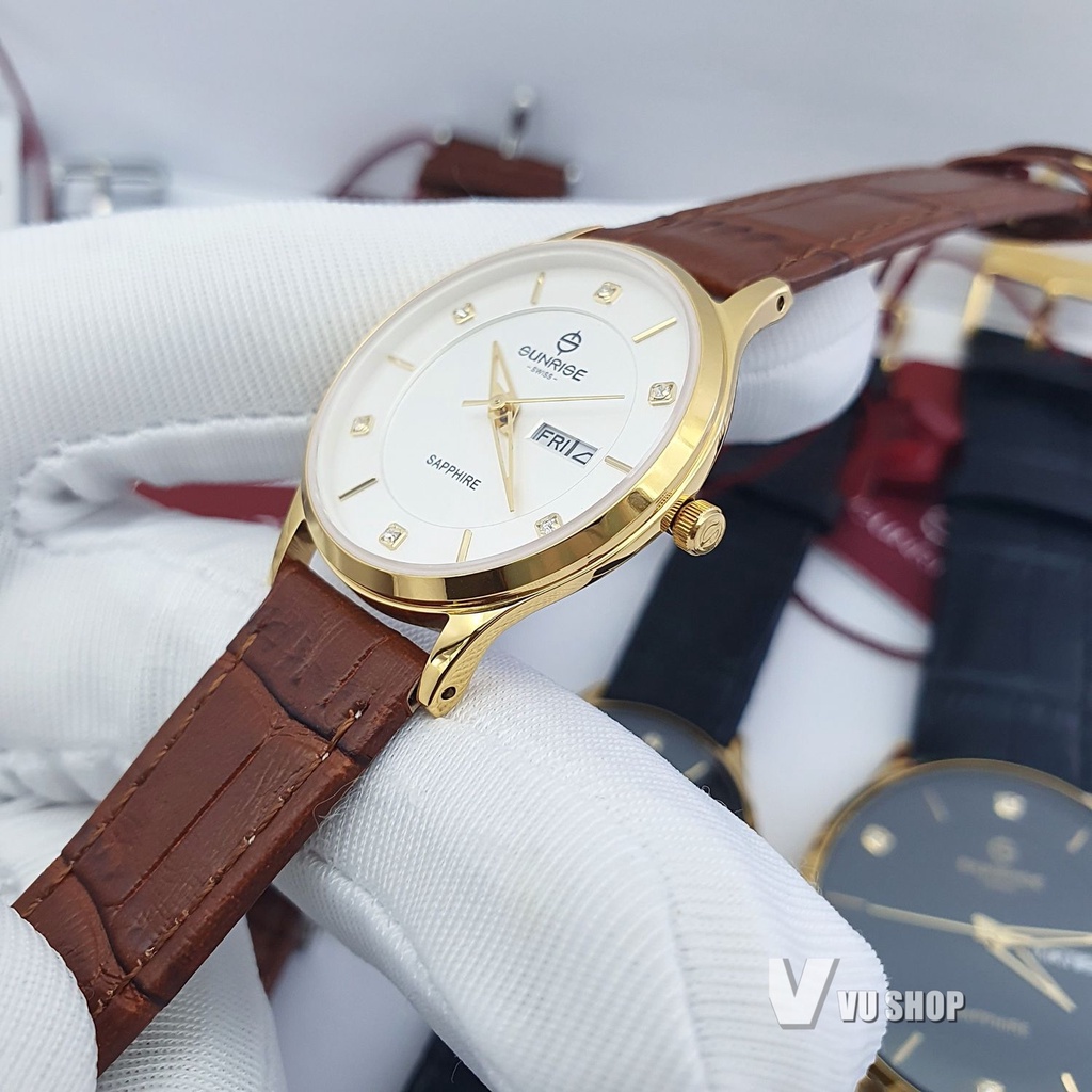 Đồng hồ nữ SUNRISE 2109PB Chính hãng
