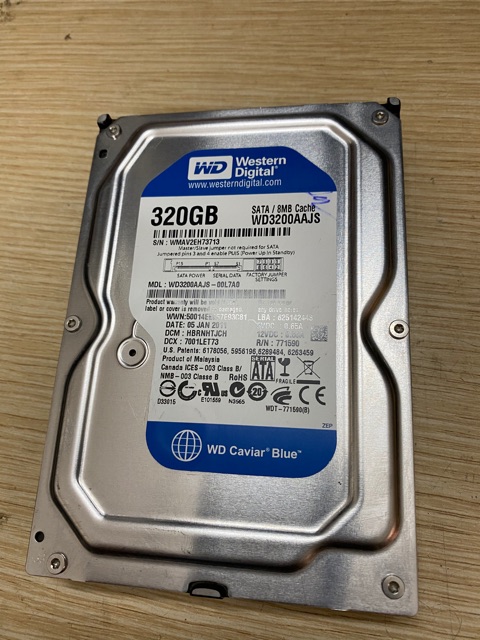 ổ cứng PC 320GB Western Digital ( WD ) tháo case good 100% | BigBuy360 - bigbuy360.vn