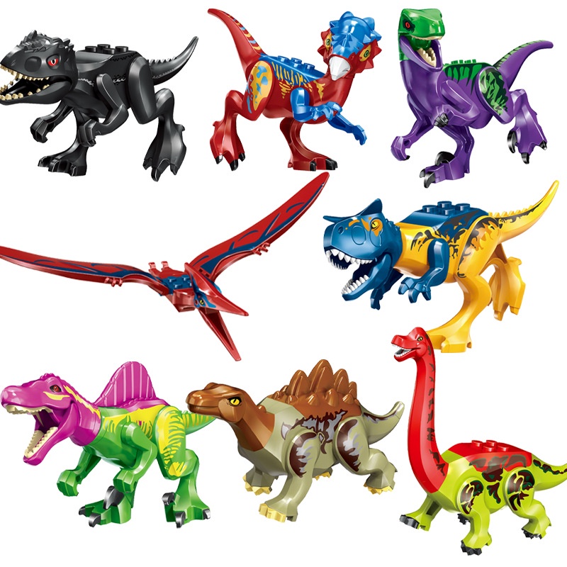 Đồ Chơi Lắp Ráp Khủng Long Tyrannosaurus Rex Trong Jurassic 2 Cho Bé