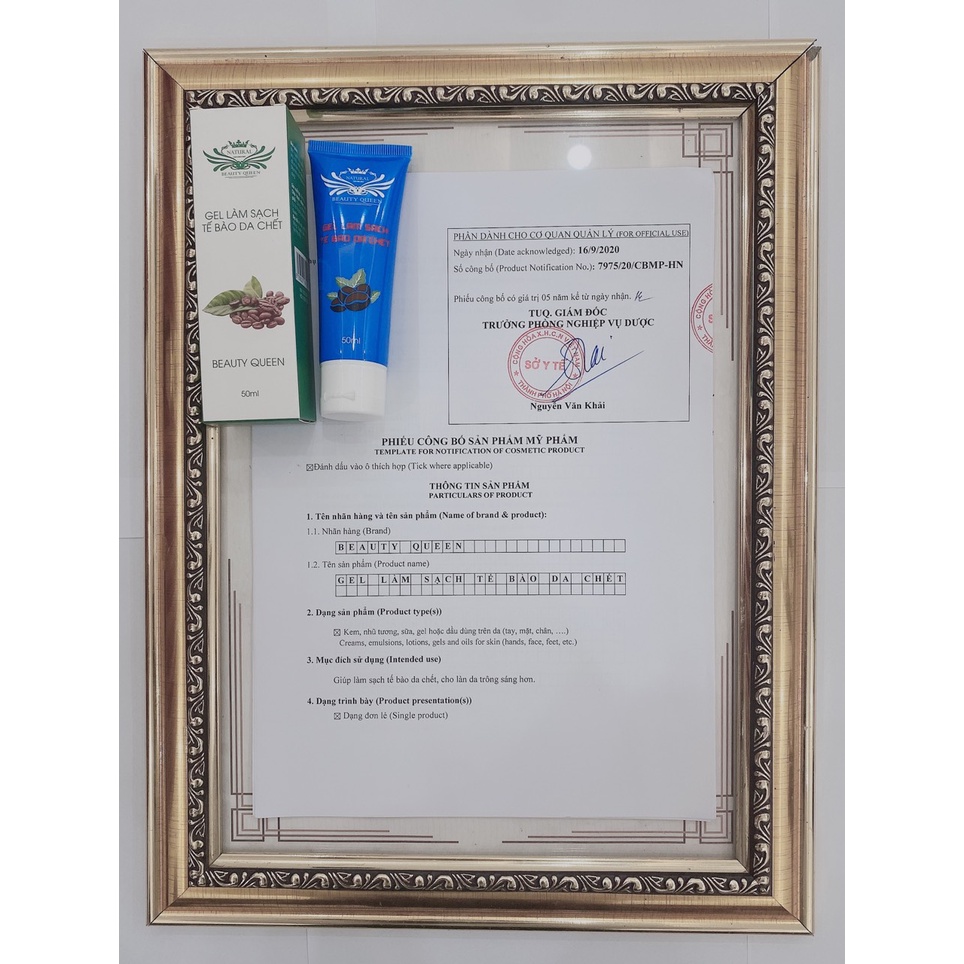Gel tẩy tế bào chết beautyqueen làm sạch da | BigBuy360 - bigbuy360.vn
