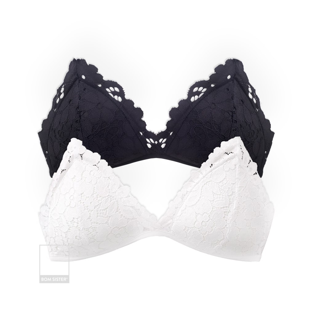 [Mã FARSBRBOM1 giảm 10% đơn 99K] Áo Lót Mút Mỏng Chất Ren Không Gọng Nâng Ngực Tự Nhiên BOM SISTER BR1029 | BigBuy360 - bigbuy360.vn