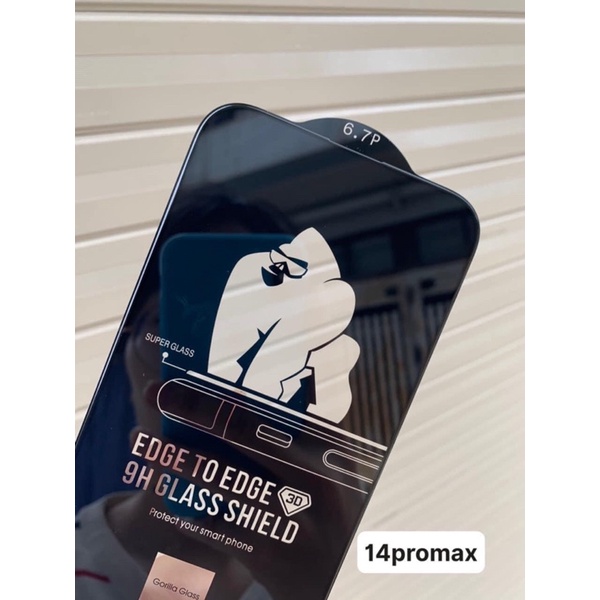Kính cường lực Kingkong trong suốt  IP 14Promax 13promax 12 promax 11promax  ... x/xs