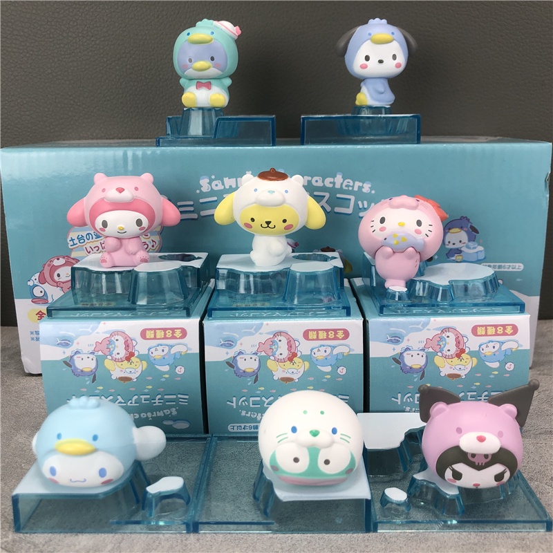 SANRIO Mô Hình Nhân Vật Kulomi Cinnamoroll Melody Dễ Thương Cho Bé