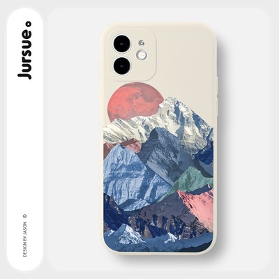 Ốp lưng JURSUE silicon mềm hình dễ thương đẹp cho iPhone 17 16 15 14 13 12 11 Pro Max SE 2020 X XR XS ip 8 7 Plus kute Y1752