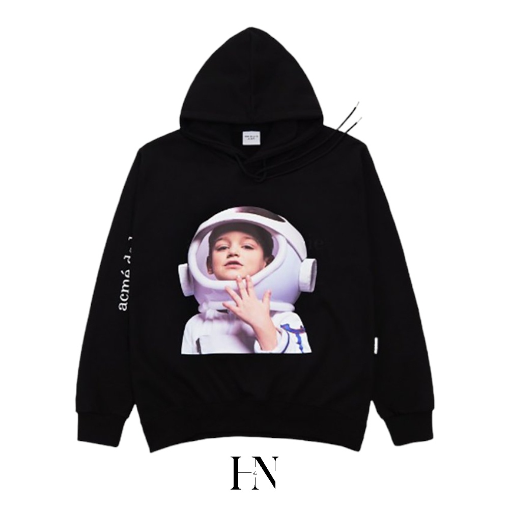 ÁO ADLV BABY FACE HOODIE BLACK ASTRONAUT