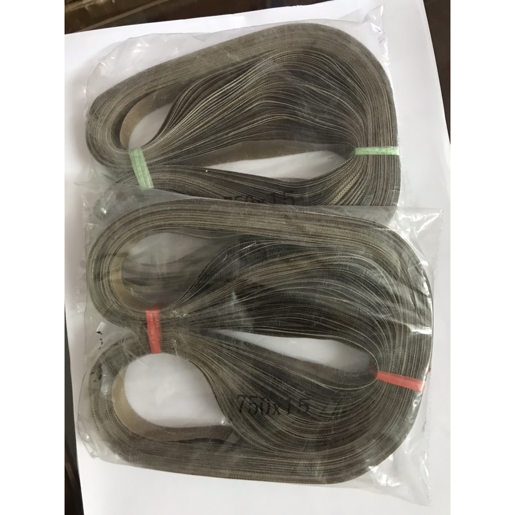 Combo 10 sợi dây nhiệt 750mm x 15mm  dùng cho máy dán túi liên tục
