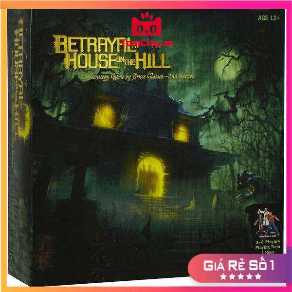 Đồ Chơi Board Game Betrayal At House On The Hill Tiếng Anh Hộp Cứng Bài Chuẩn