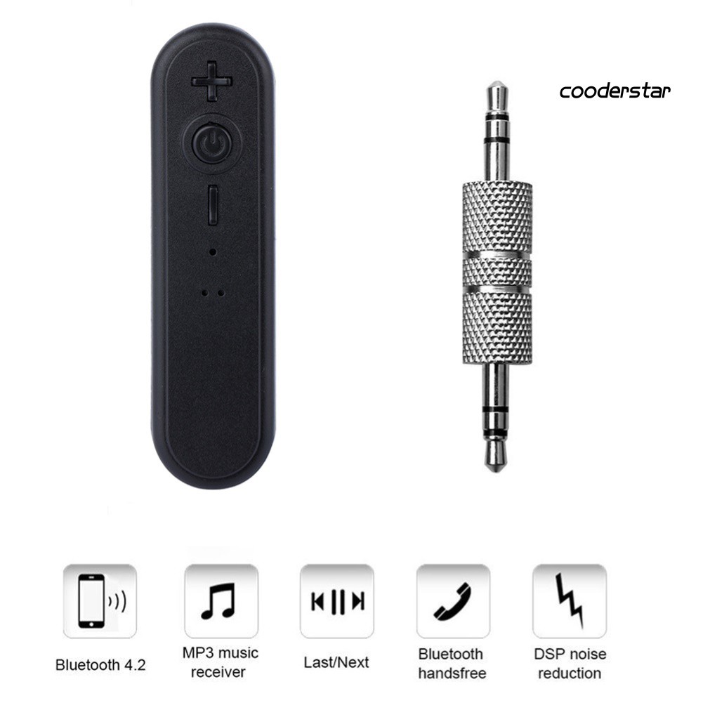 Thiết Bị Nhận Âm Thanh Bluetooth 3.5mm C Skinfood Kr106Bl Cho Loa Xe Hơi