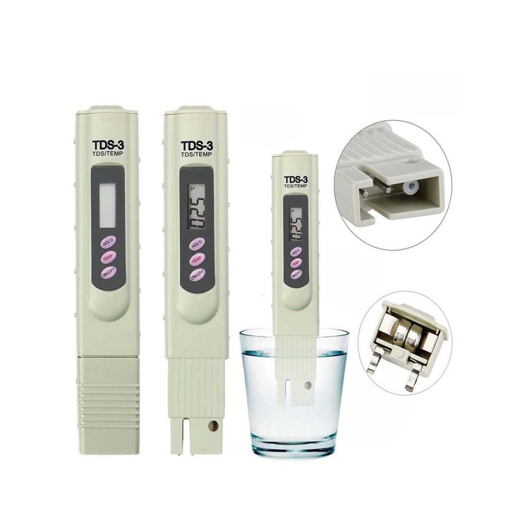 Bút thử nước sạch TDS dùng để kiểm tra chất lượng nguồn nước, thiết bị thiết yếu cho mọi gia đình