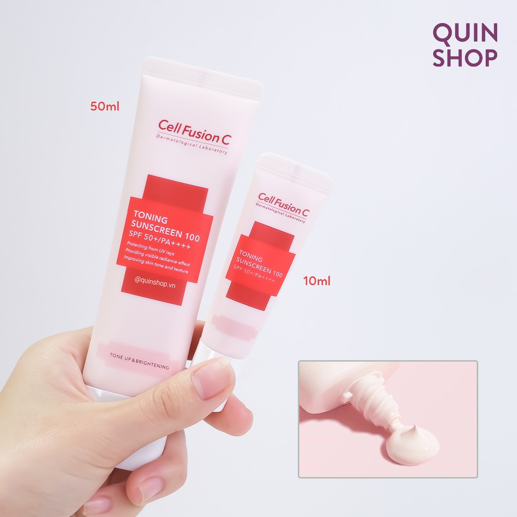 Kem Chống Nắng Cho Da Mụn Nhạy Cảm Cell Fusion C Sunscreen