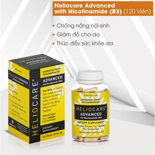 Viên Chống Nắng Toàn Thân Heliocare Ultra