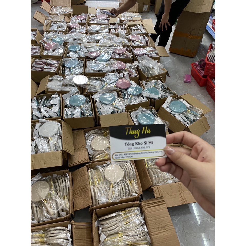 Gương soi công chúa_Dụng cụ nối mi_Thúy Hà