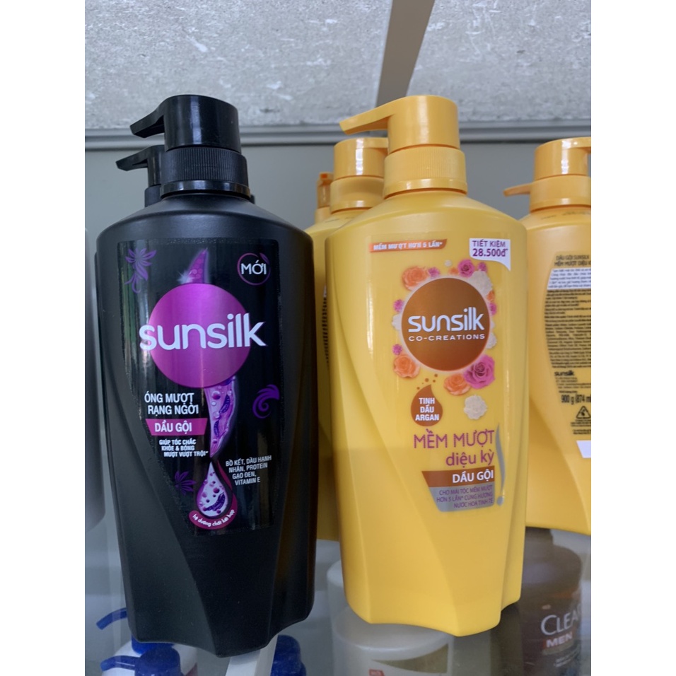 DẦU GỘI ĐẦU SUNSILK BỒ KẾT ÓNG MƯỢT DẦU GỘI 650G