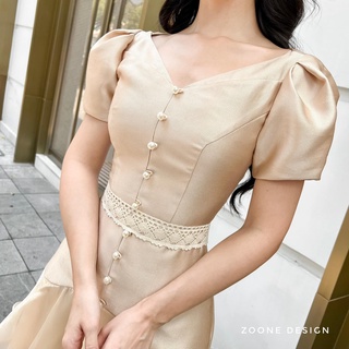 VÁY taffa phối bèo organza