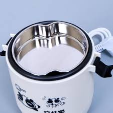 Nồi cơm điện 1L mini Rice Cooker nấu cơm - Tặng bộ thìa đũa Inox | BigBuy360 - bigbuy360.vn