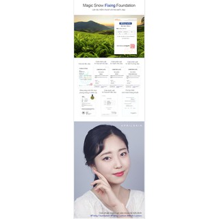 Aprilskin Phấn Magic Snow Fixing Foundation