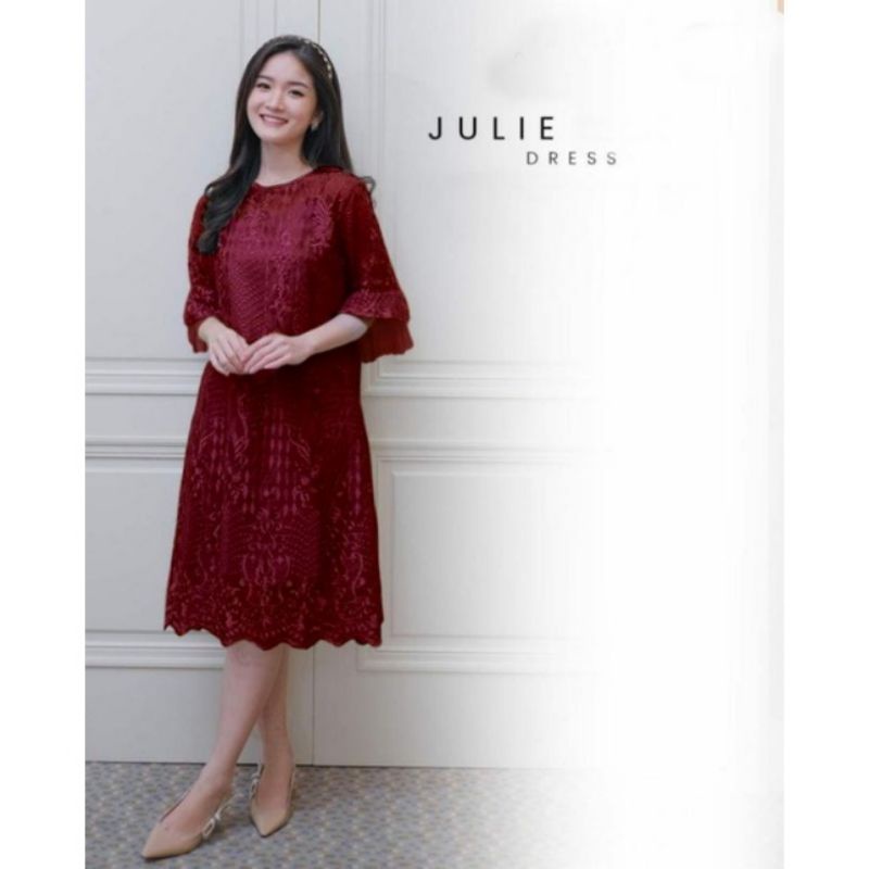 Đầm Midi Thổ Cẩm Jumbo Thời Trang Dự Tiệc Mới Nhất 2023 Julie Brukat Dành Cho Bé Gái Tuổi Teen Tiệc Giáng Sinh