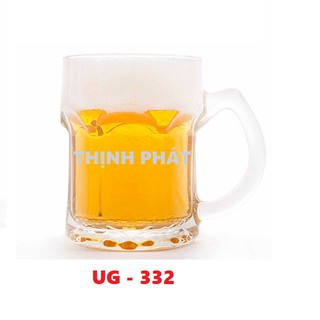 Bộ 6 ly quai ug 332 thái lan - hộp 6 cái ly uống bia thái lan hàng chính hãng