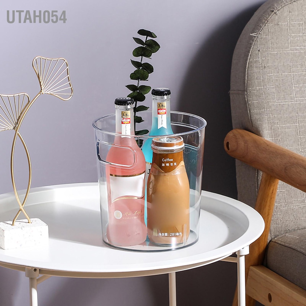 [Hàng Sẵn] Thùng Rác Trong Suốt Sức Chứa Lớn Không Có Nắp Sáng Tạo Phong Cách Bắc Âu【Utah054】