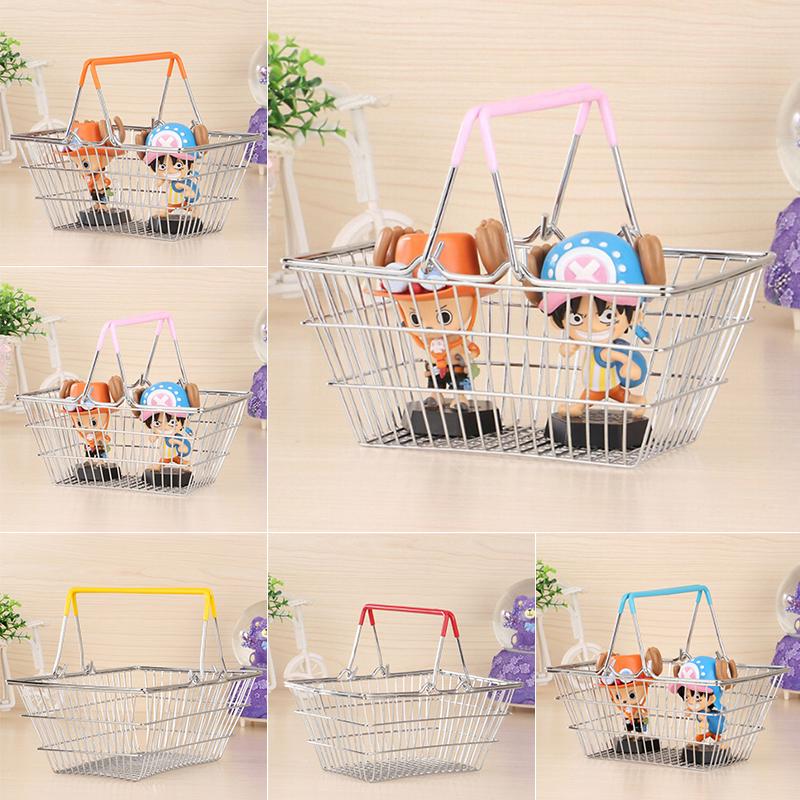 Mô hình giỏ siêu thị mini làm đồ chơi cho bé