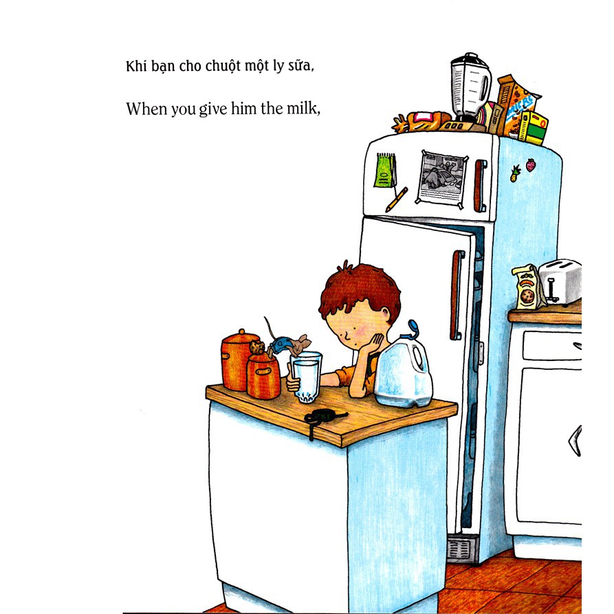 Sách - Nếu Bạn Cho Chuột Cái Bánh Quy (If You Give A Mouse A Cookie…) Gigabook