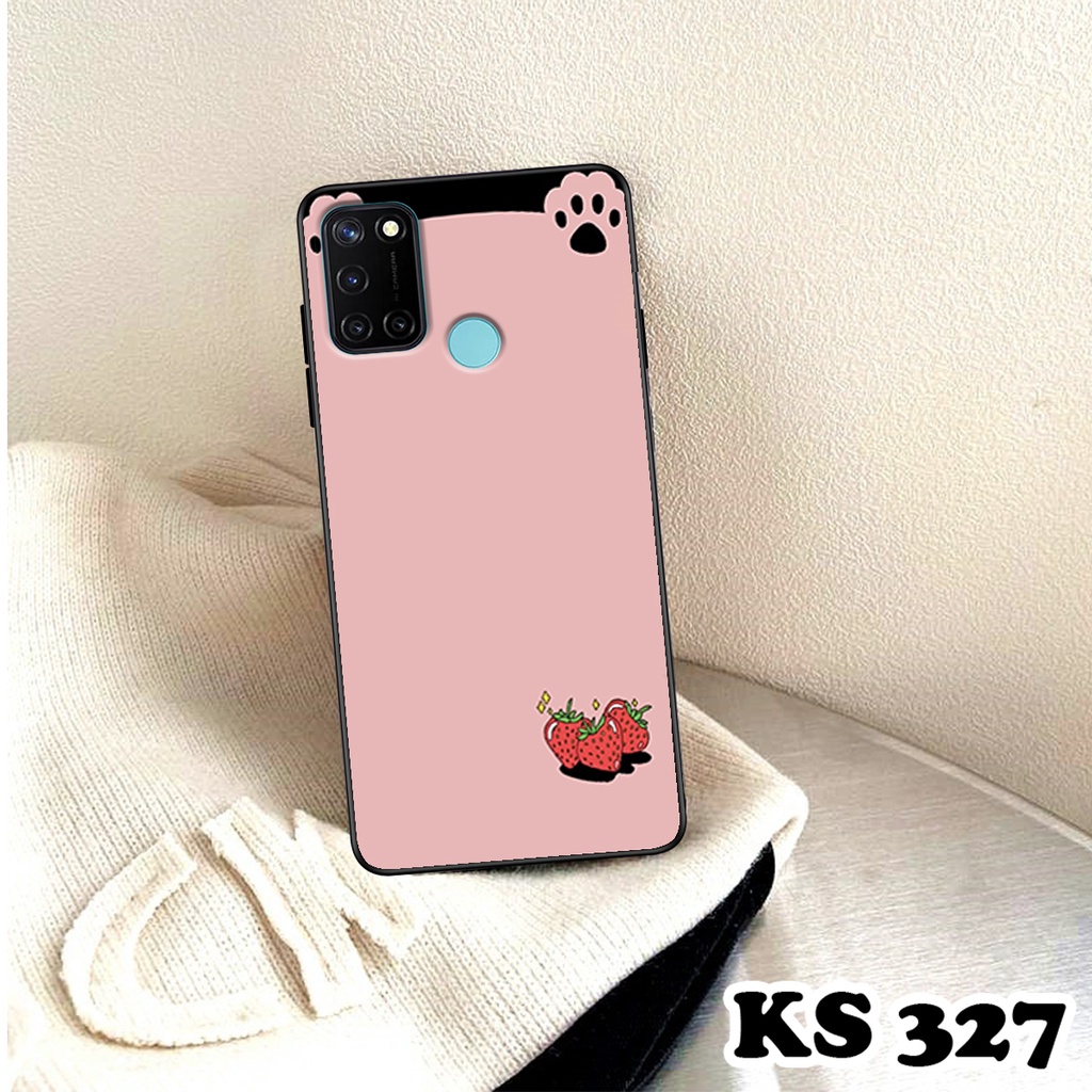 Ốp lưng Oppo Realme C17 - Realme 7i - Realme C20 - Ốp Oppo in hình Tai thỏ - Chất liệu TPU cao cấp