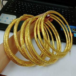 Kiềng nữ chạm long phụng cao cấp
