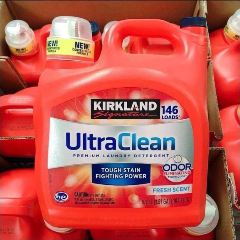 Nước giặt tẩy trắng Kirkland (5.73 lít ) Mỹ 146 Loads