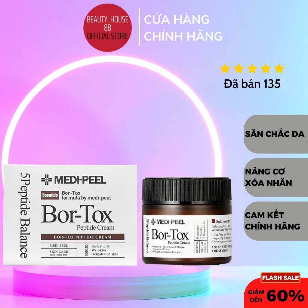 Kem Dưỡng Căng Bóng MEDI-PEEL Bor-Tox Peptide Cream Medi Peel Bortox