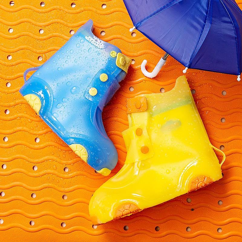 Giày bốt Cheerful Mario đi mưa chống trơn trượt kháng nước cho trẻ em