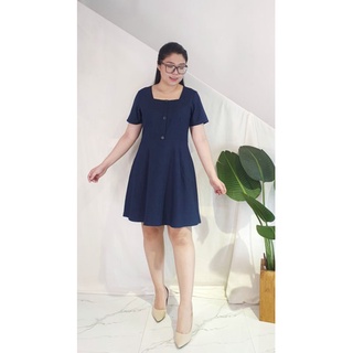 Bigsize công sở - Đầm Cổ Vuông
