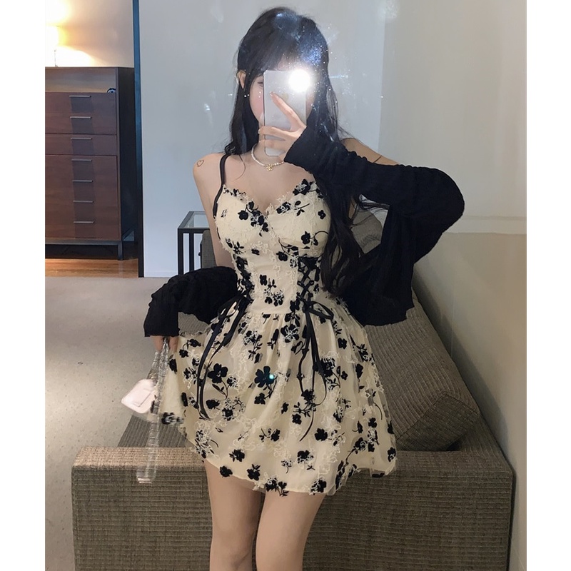 Đầm Sát Nách Thiết Kế Cột Dây Hợp Thời Trang Cho Nữ