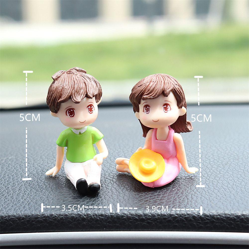 Đồ trang trí Cặp Đôi Hoạt Hình Và Bong Bóng Trang Trí Nội Thất Xe Hơi