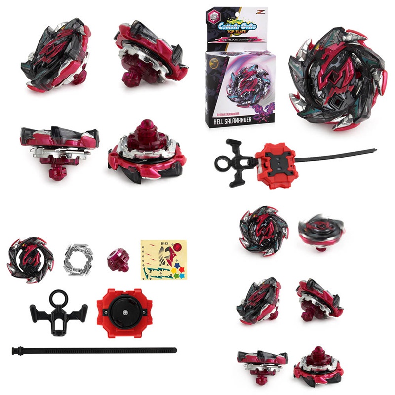 Bộ Đồ Chơi Con Quay Beyblade Burst Gt Burst - B-113 Hell Salamander.12.Op Thú Vị Cho Bé