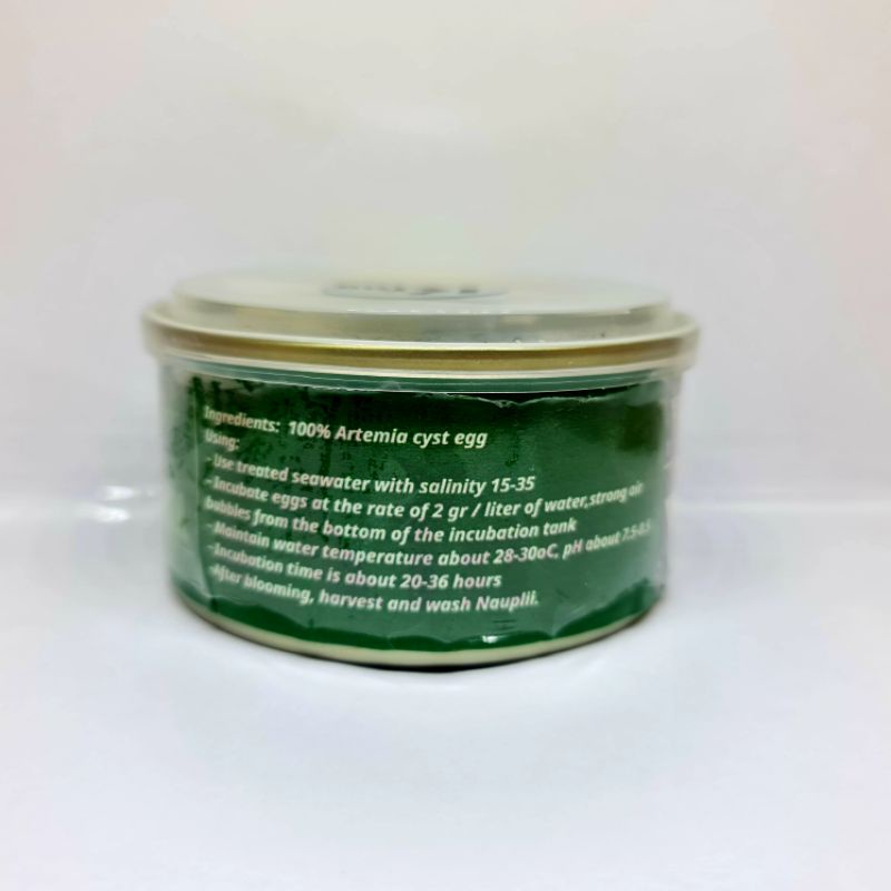 Artemia Mỹ xanh lá loại 1 tiêu chuẩn xuất khẩu thức ăn cho cá betta và cá bảy màu King Artemia