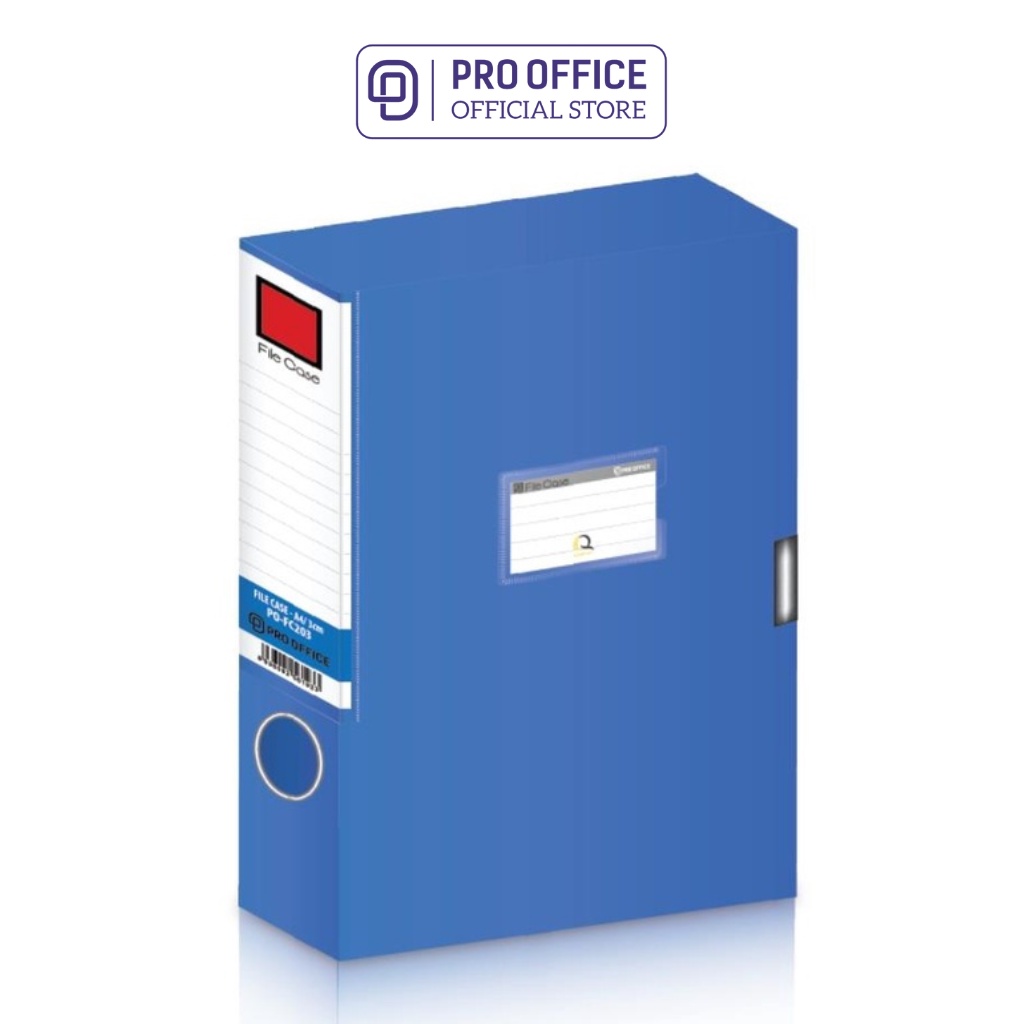 File Cặp Hộp Có Quai Xách Đựng Tài Liệu PRO OFFICE Chất Liệu Nhựa Cao Cấp, Bền Bỉ PO-FC305