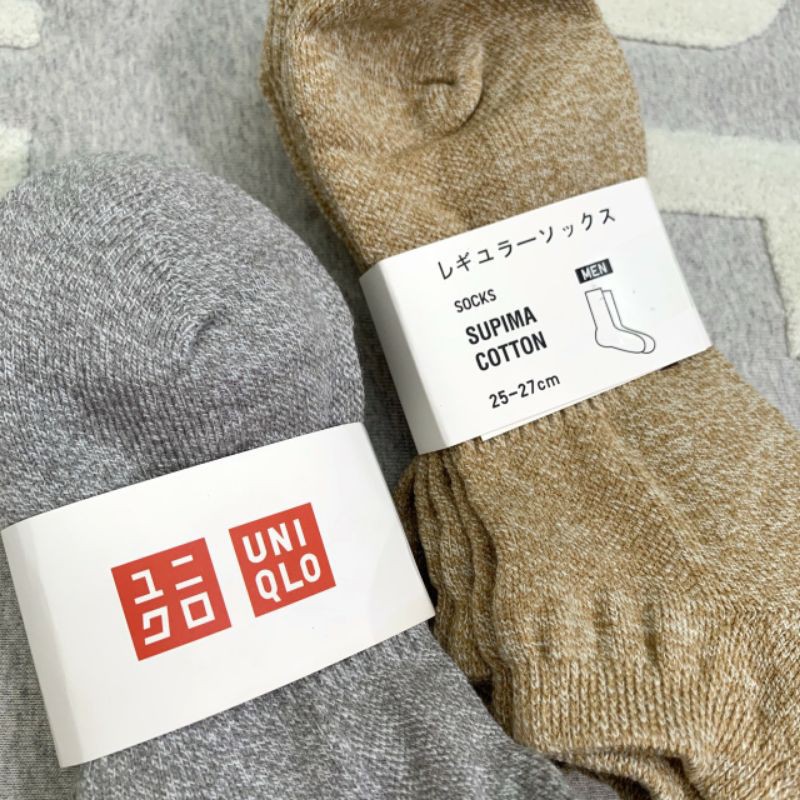 [Free Gift]Tất Uniqlo Nam Heattech Short Thermal Shock Pack Chính Hãng