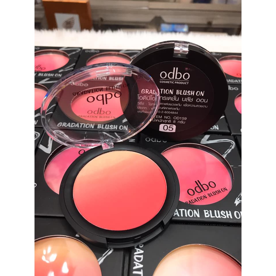 Phấn Má Hồng Phối Màu Odbo Gradation Blush On