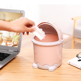 Thùng rác mini hình thú để bàn văn phòng cakeshop hcm
