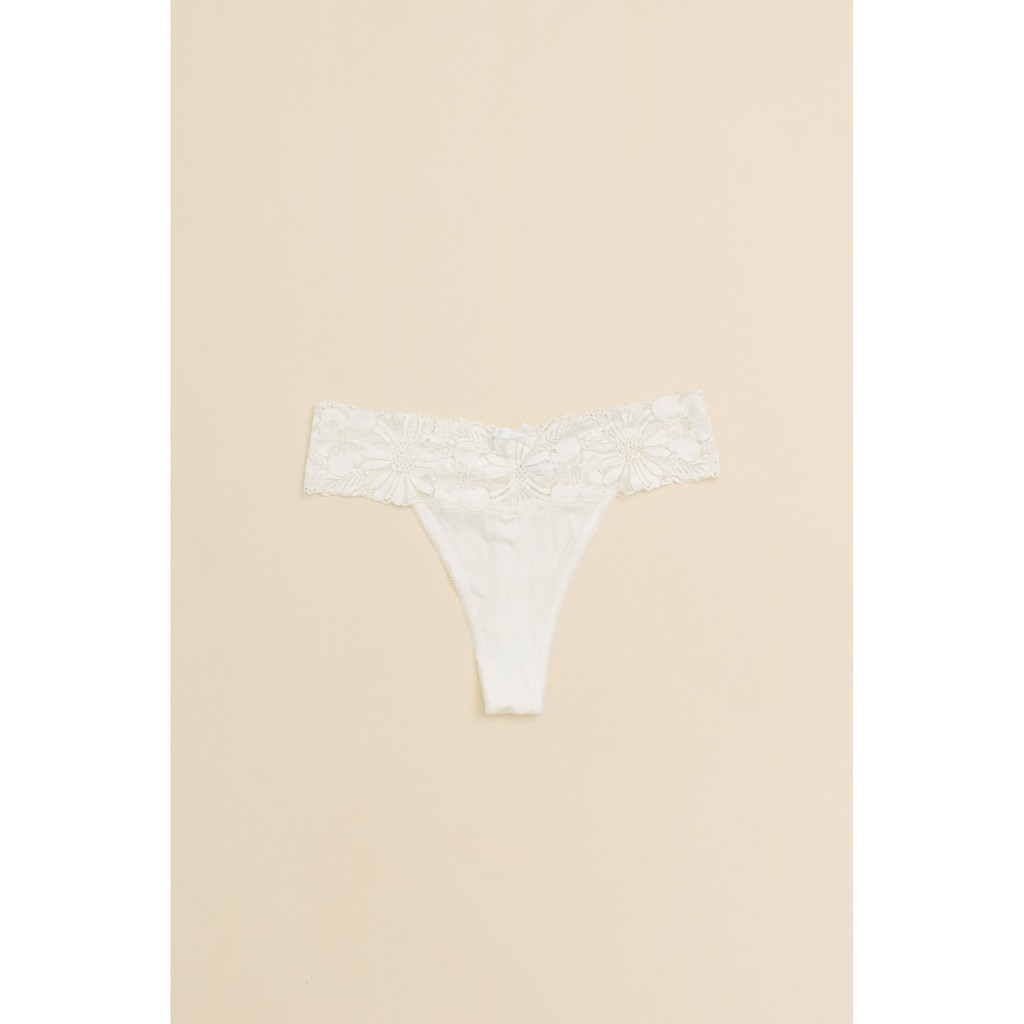 Quần lót lọt khe thun phối ren Lamluy | BigBuy360 - bigbuy360.vn