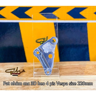 Pat cnc heo 4pis cho vespa đi đĩa 220